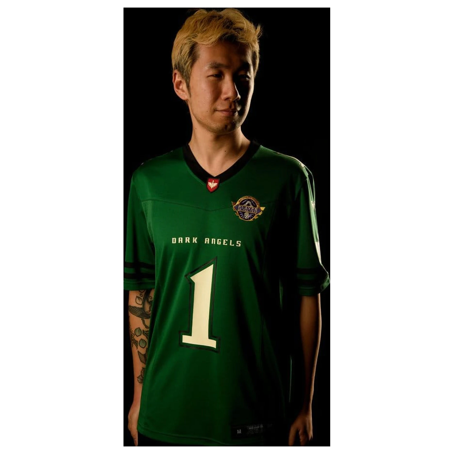 Warhammer 40,000 Sports Jersey Shirt Dark Angels product photo