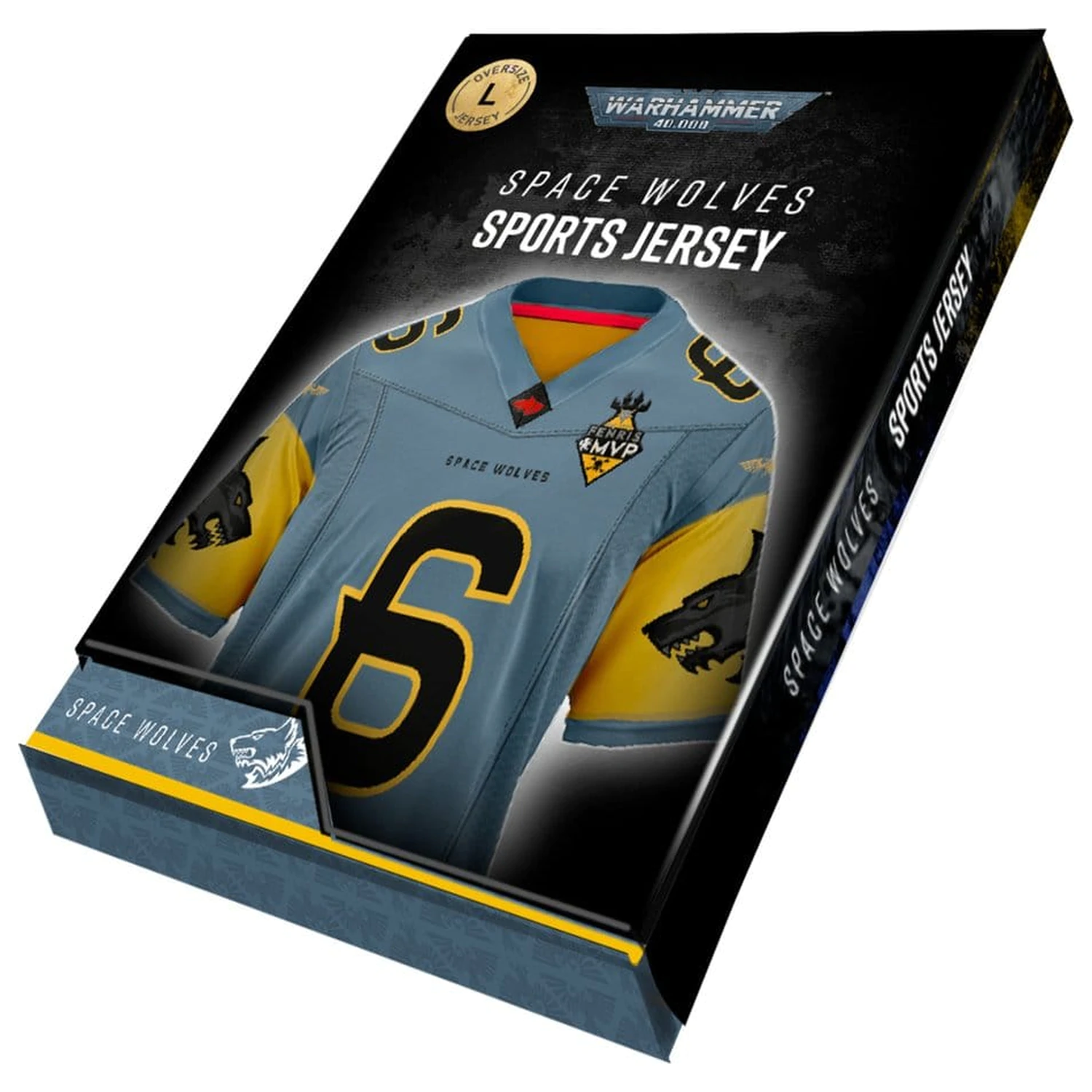 Warhammer 40,000 Sports Jersey Shirt Space Wolves product photo