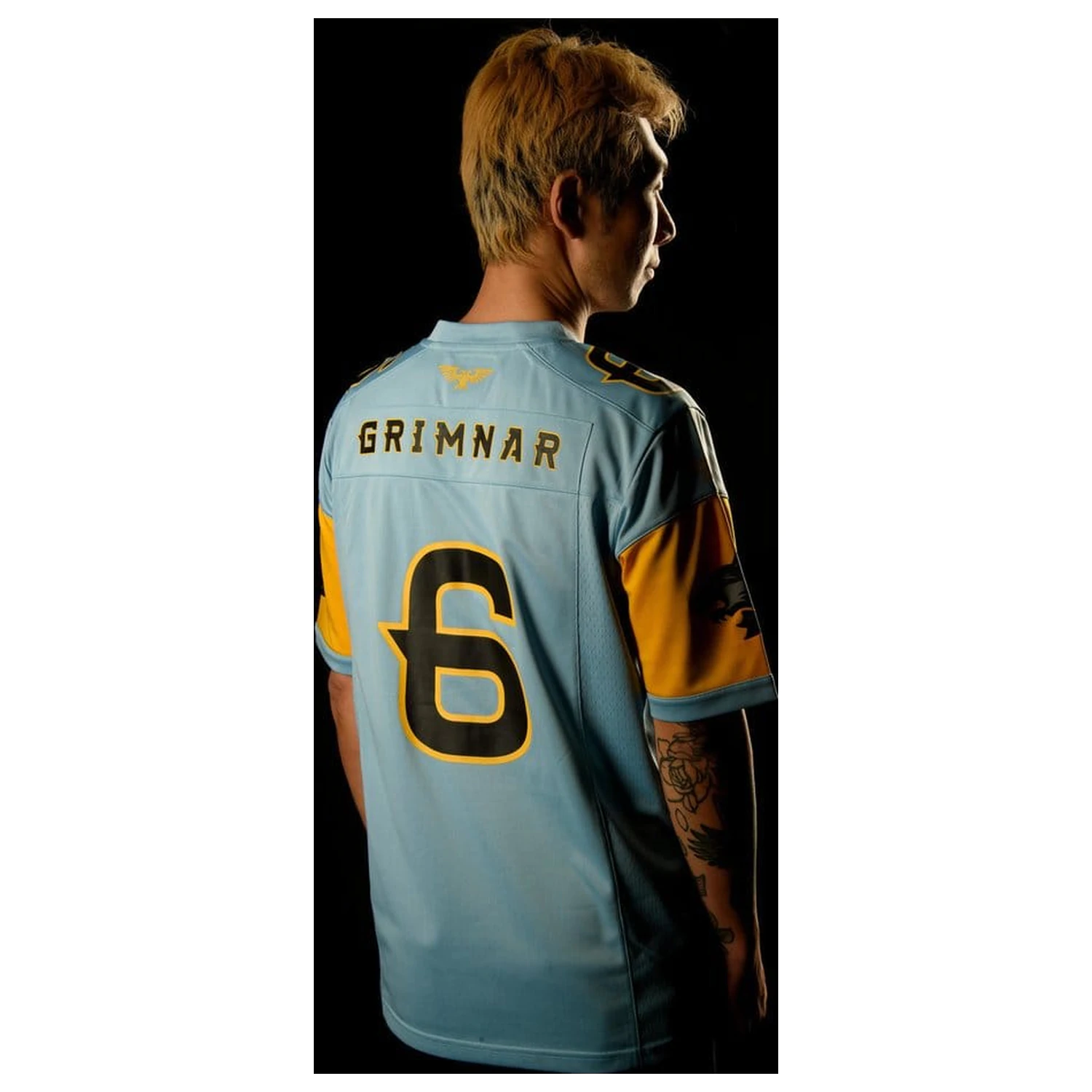 Warhammer 40,000 Sports Jersey Shirt Space Wolves product photo