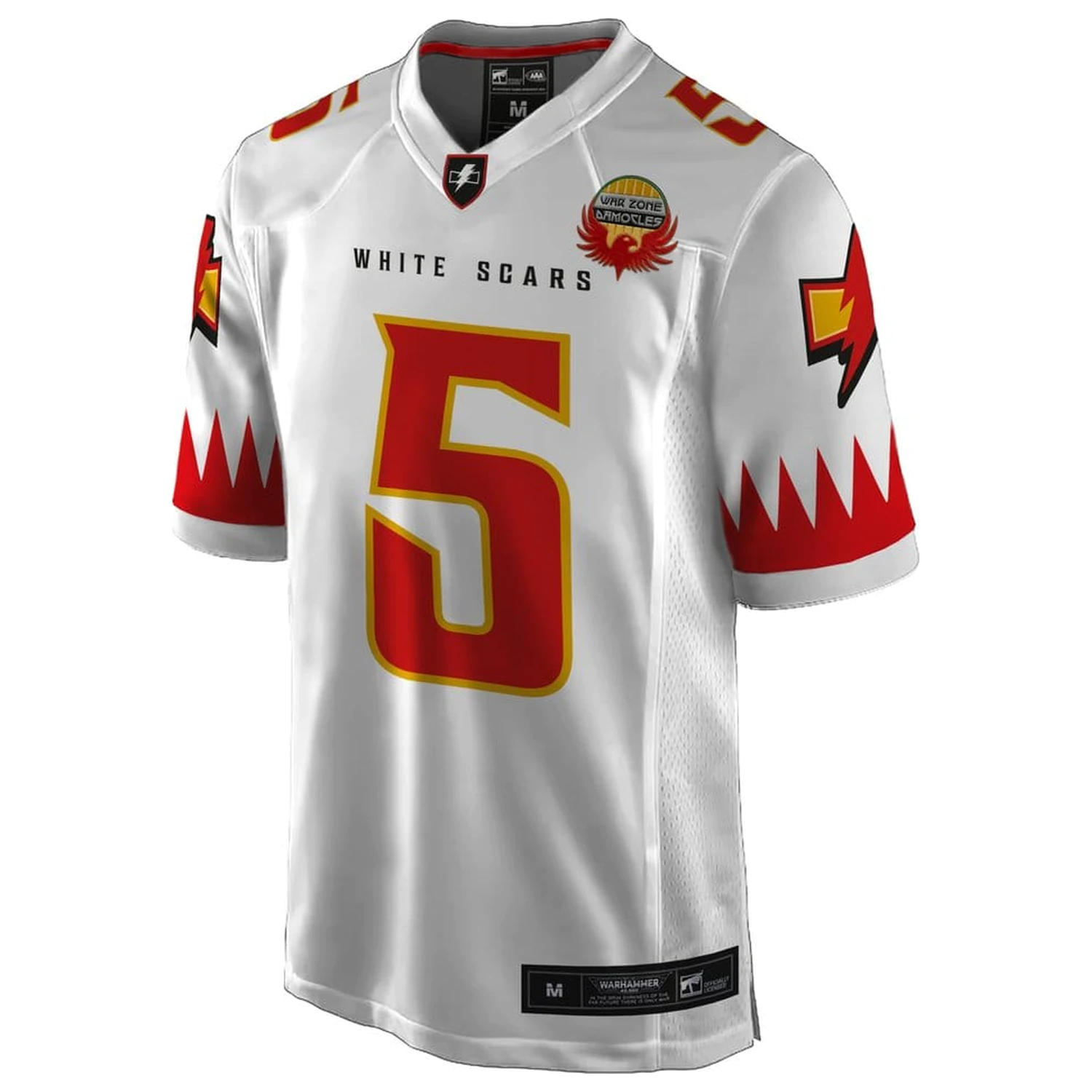 Warhammer 40,000 Sports Jersey Shirt White Scar product photo