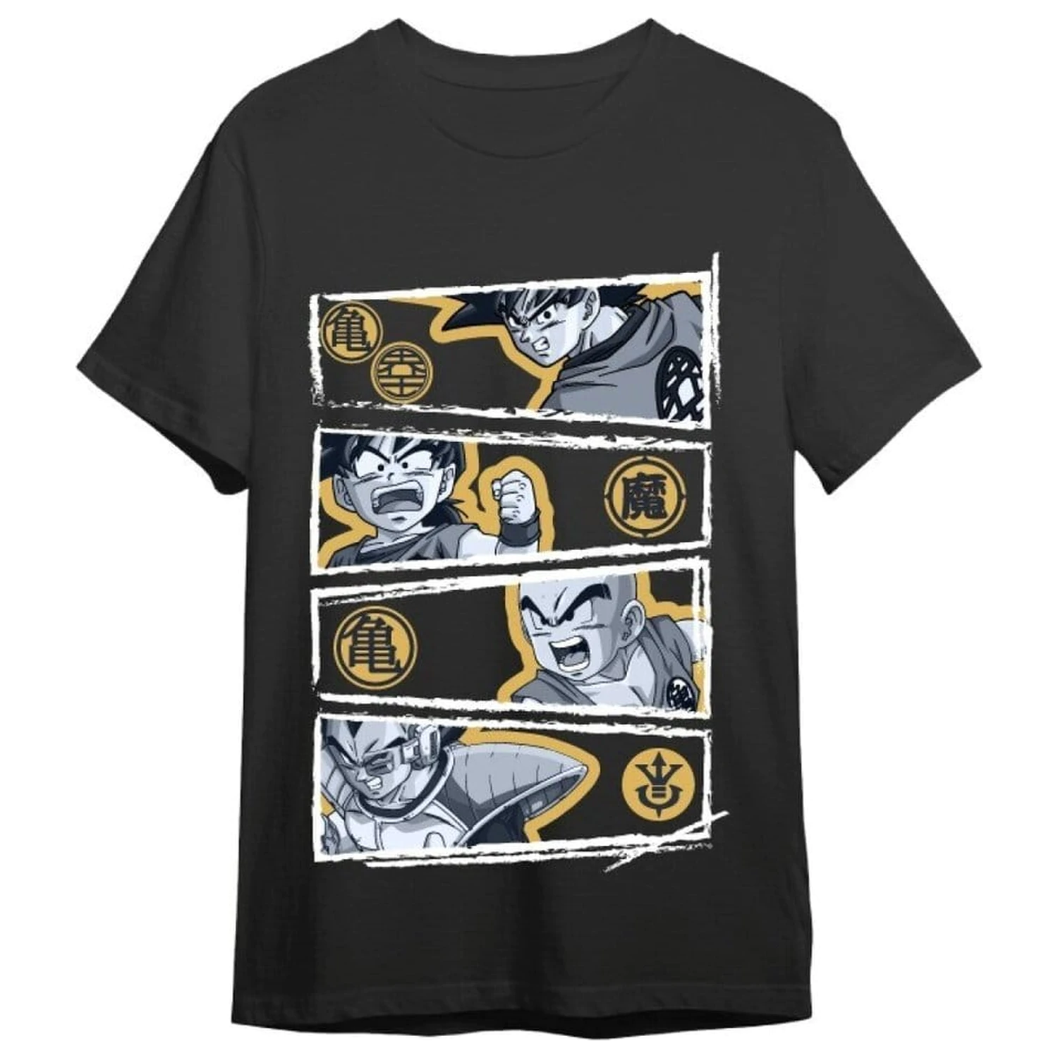 Dragon Ball Z T-Shirt Vegeta Black product photo