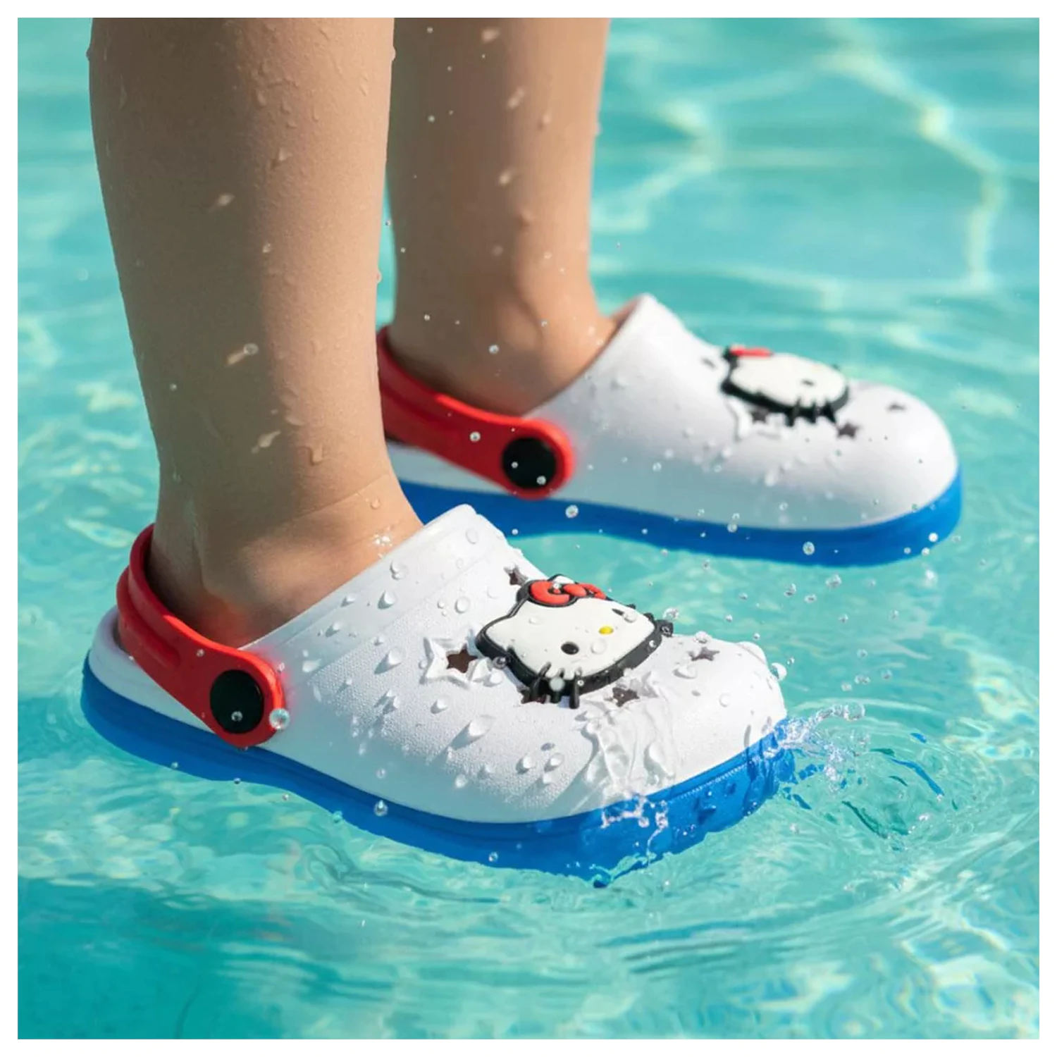 Hello Kitty Stars Premium Kids' Slippers, Clogs product photo