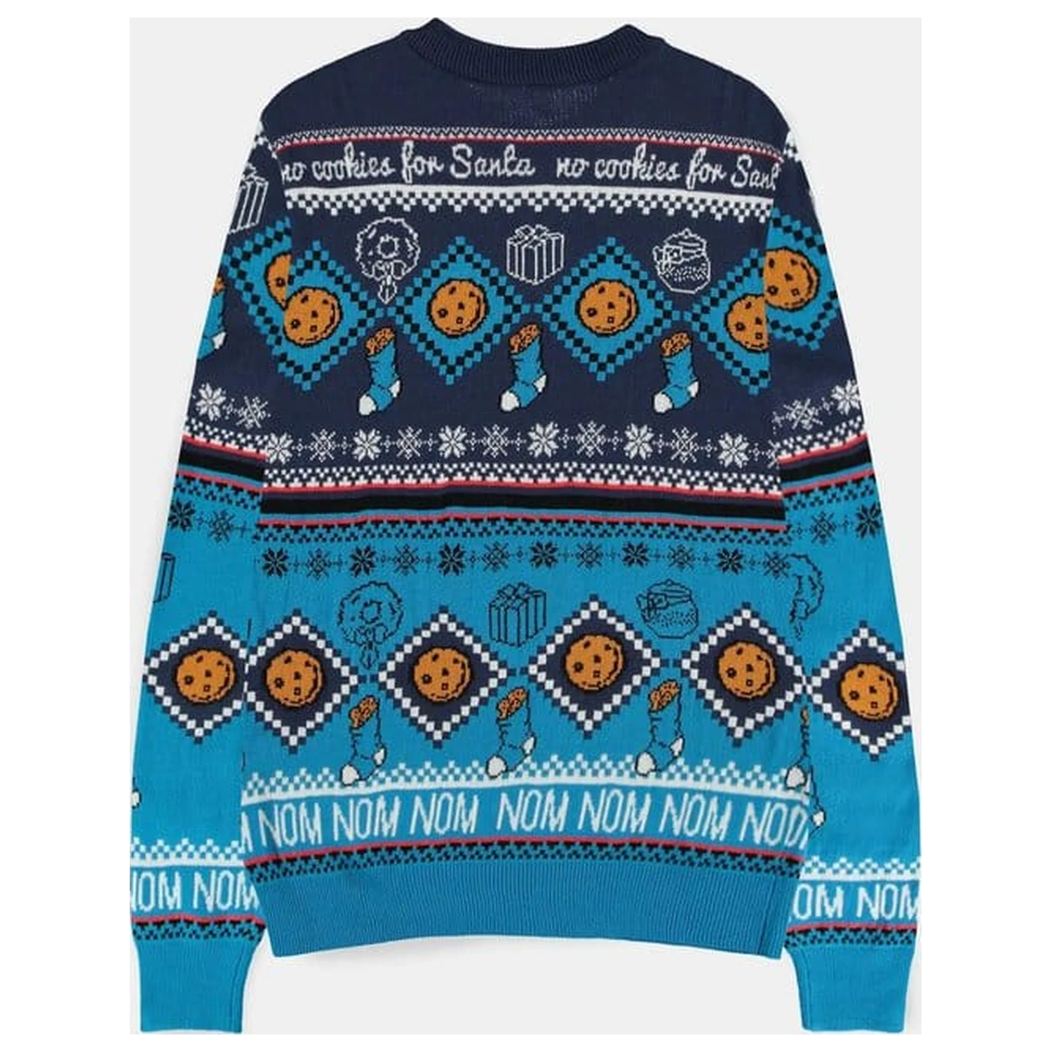 Sesame Street Christmas Sweater Cookie Monster product photo