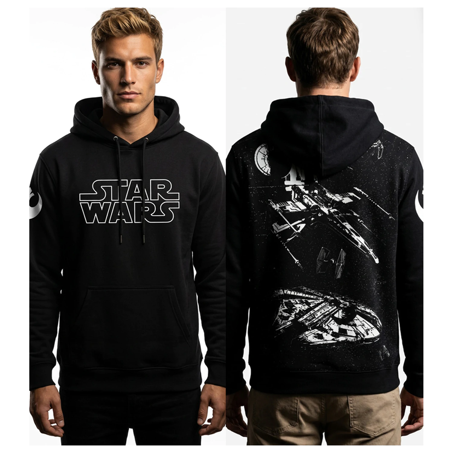 Star Wars Spaceships Universe Anniversary Hooded Sweatshirt product photo