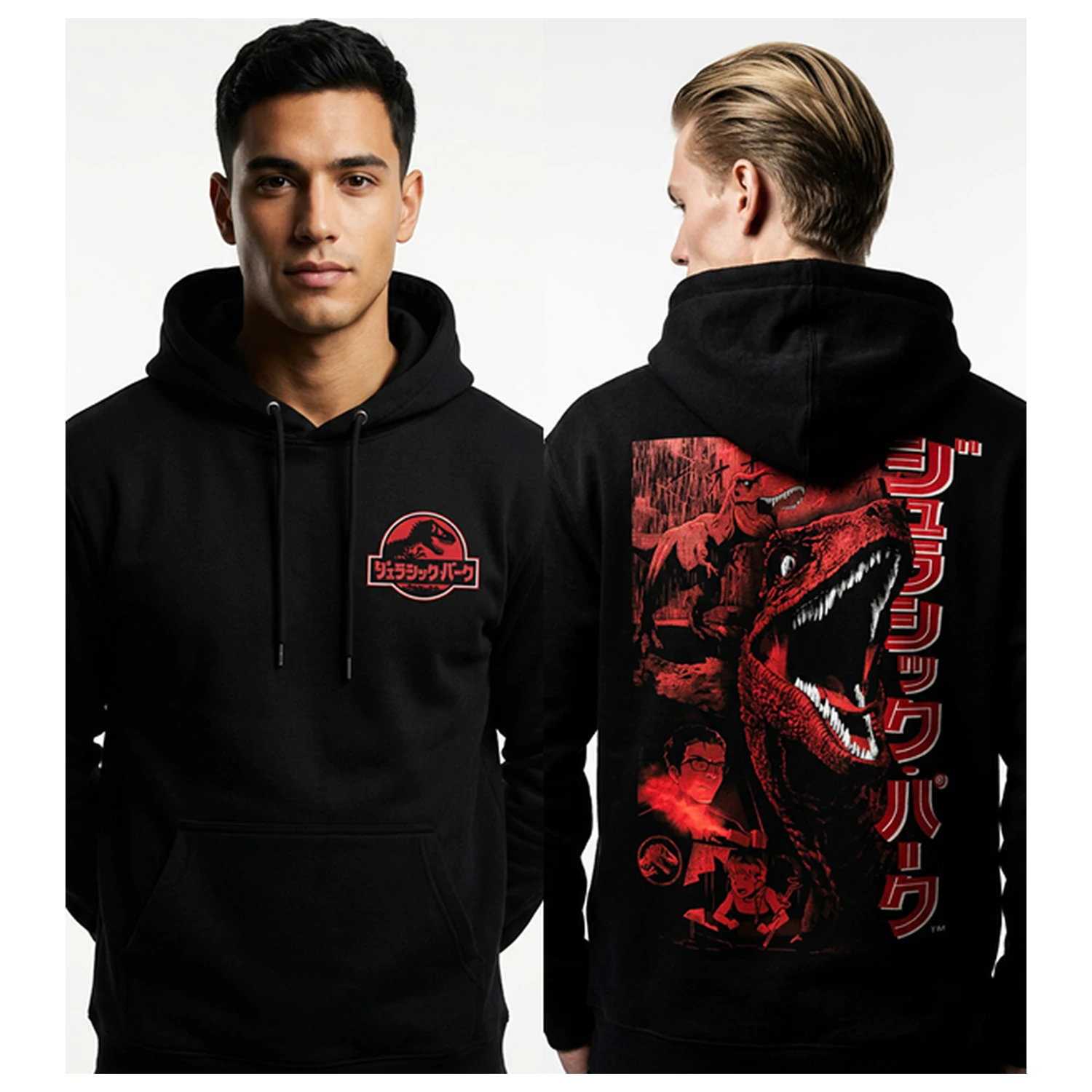 Jurassic Park Dino Japan Hooded Sweatshirt product photo