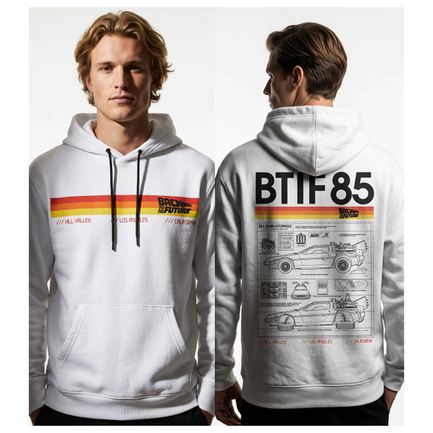 Back to the Future BTFF 35 Hooded Sweatshirt product photo