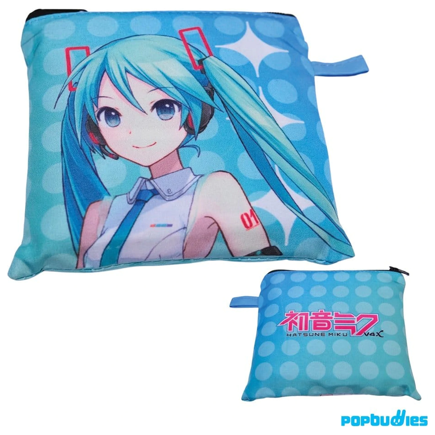 Hatsune Miku V4X Foldable Shopping Tote Bag product photo