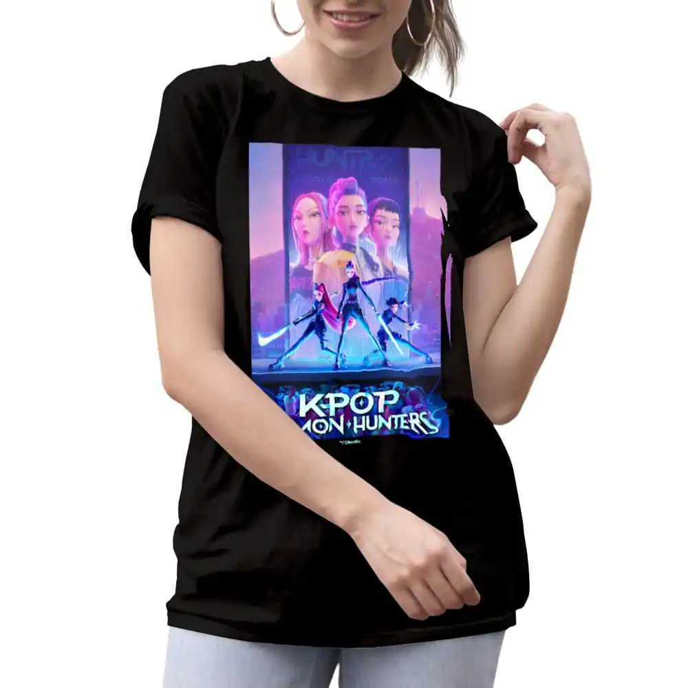 KPop Demon Hunters T-Shirt Movie Key Art product photo