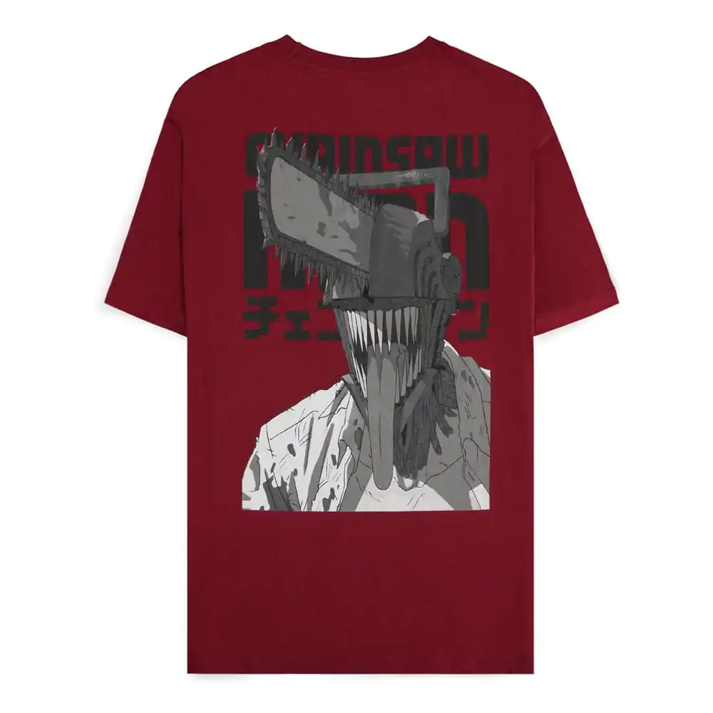 Chainsaw Man T-Shirt Smile Bordeaux product photo