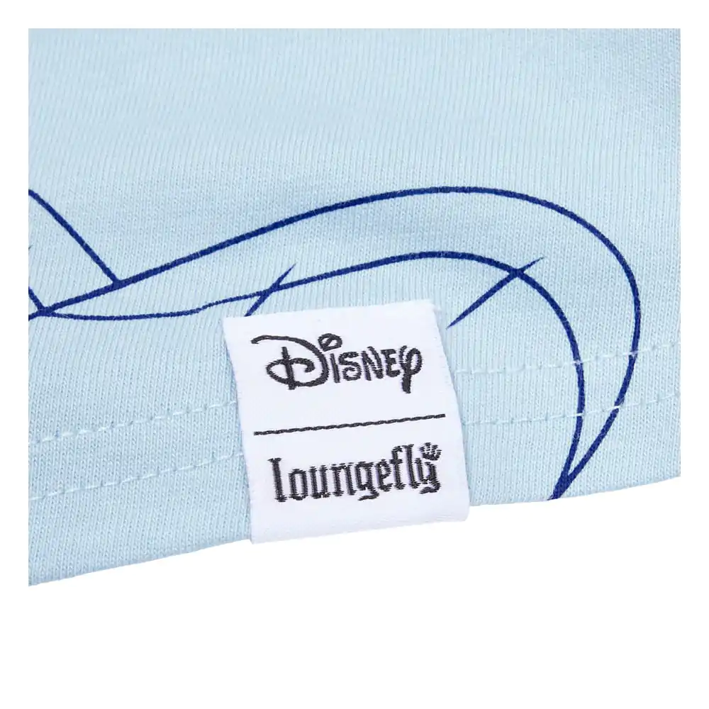 Winnie the Pooh by Loungefly Tee T-Shirt Unisex Eeyore Shirred Raglan  product photo