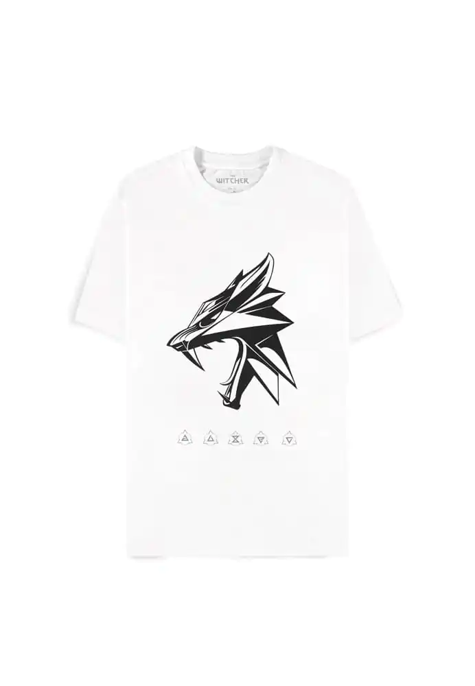The Witcher Wild Hunt T-Shirt Wolf Head product photo