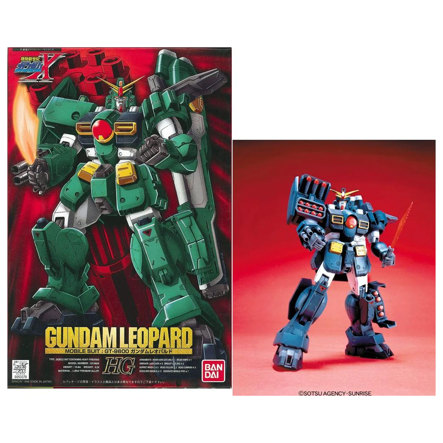1/100 Gundam Leopard Model Kit product photo