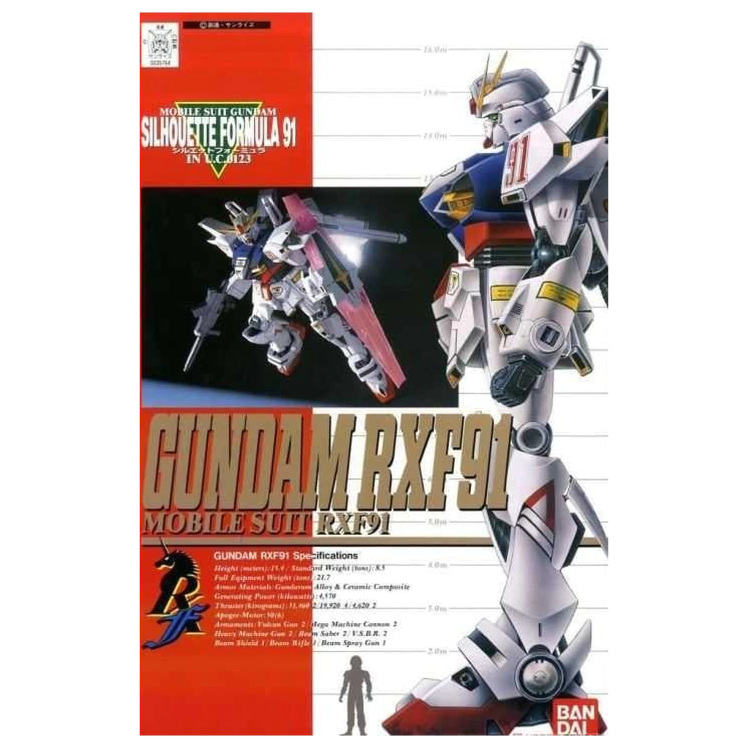 1/100 Gundam RXF91 Model Kit product photo