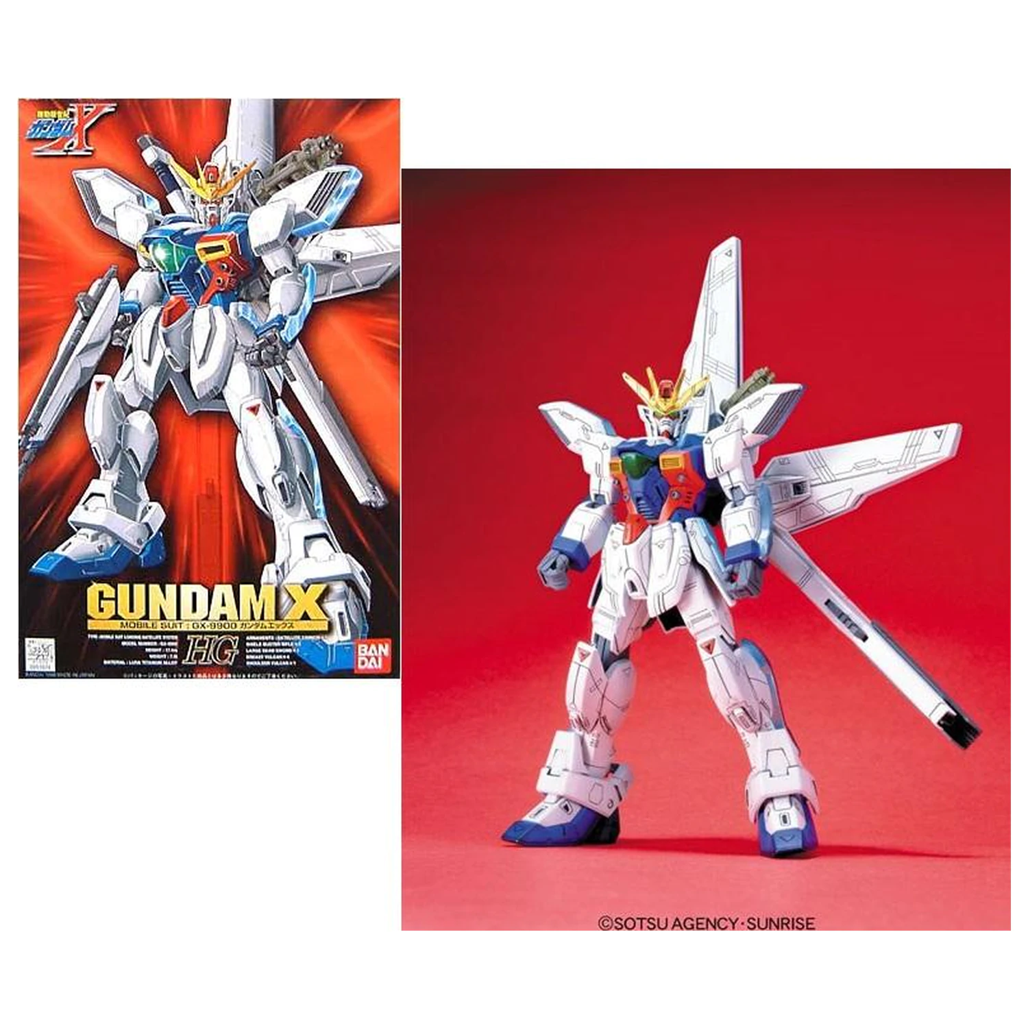 1/100 Gundam X Model Kit product photo