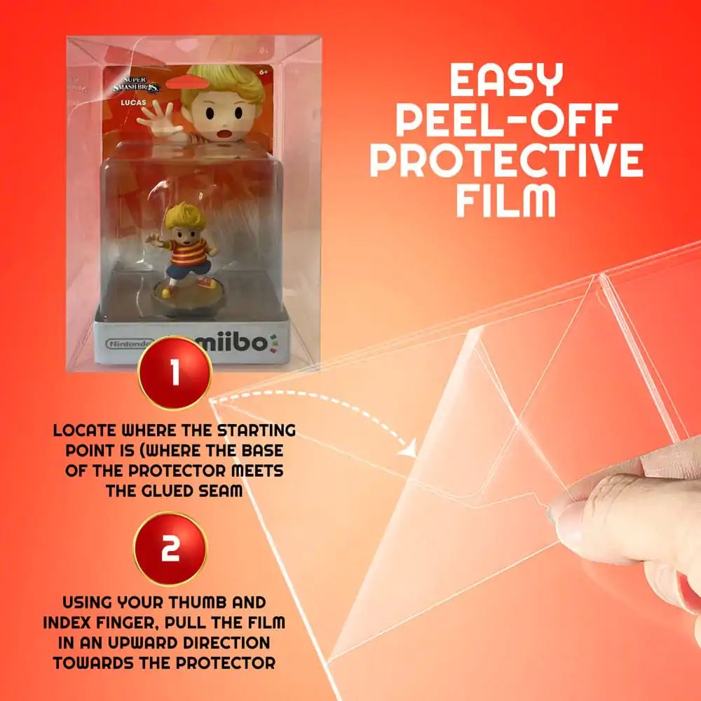 PET Protectors 10-Pack for Amiibo Figures product photo