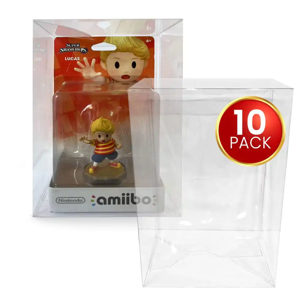 PET Protectors 10-Pack for Amiibo Figures product photo