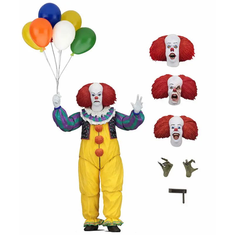 Stephen King's It 1990 Action Figure Ultimate Pennywise 18 cm termékfotó