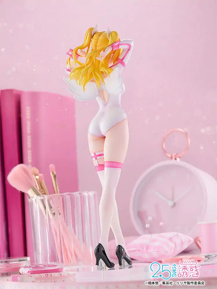 2.5 Dimensional Seduction PVC Statue 1/7 Liliel Angel School spin-off Training Suit/Ririsa 25 cm termékfotó