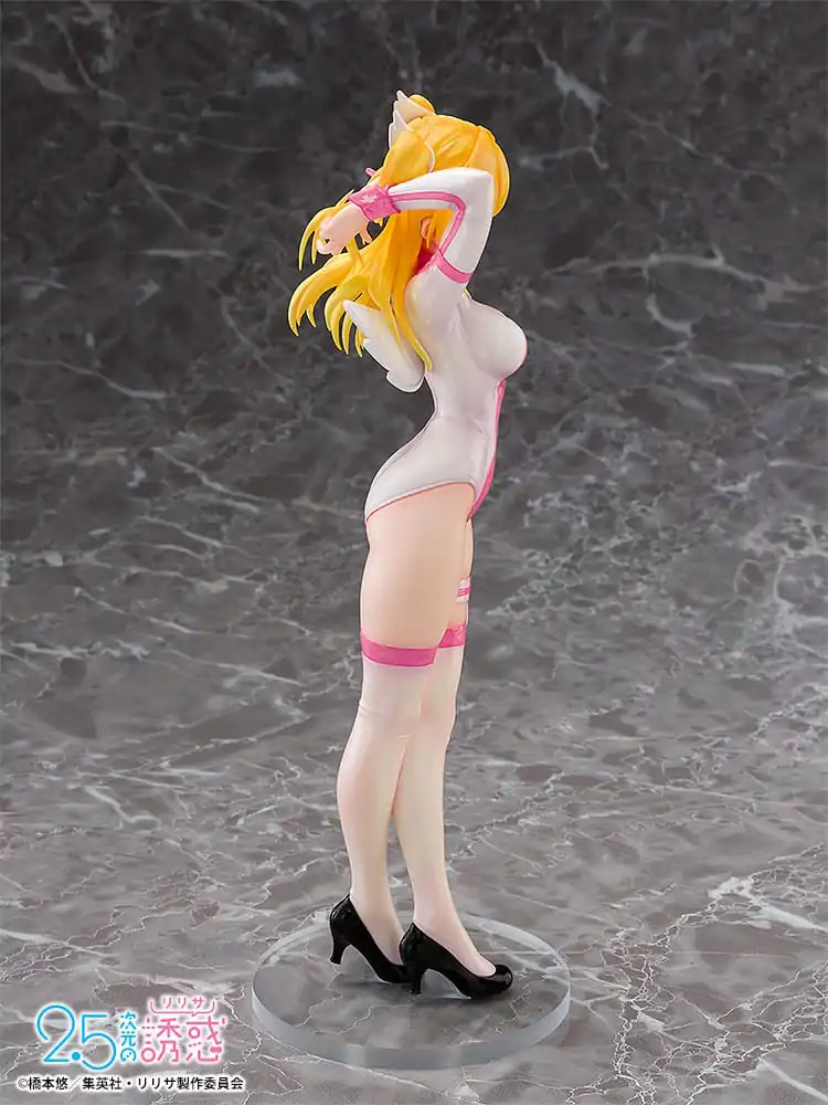 2.5 Dimensional Seduction PVC Statue 1/7 Liliel Angel School spin-off Training Suit/Ririsa 25 cm termékfotó