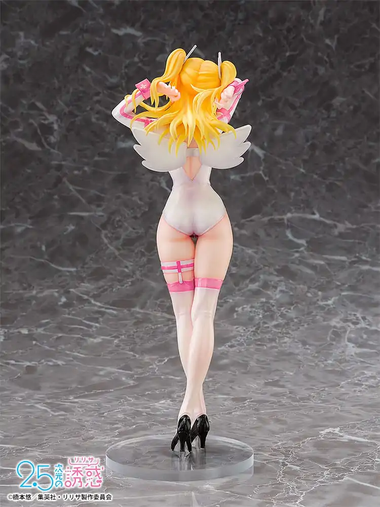 2.5 Dimensional Seduction PVC Statue 1/7 Liliel Angel School spin-off Training Suit/Ririsa 25 cm termékfotó