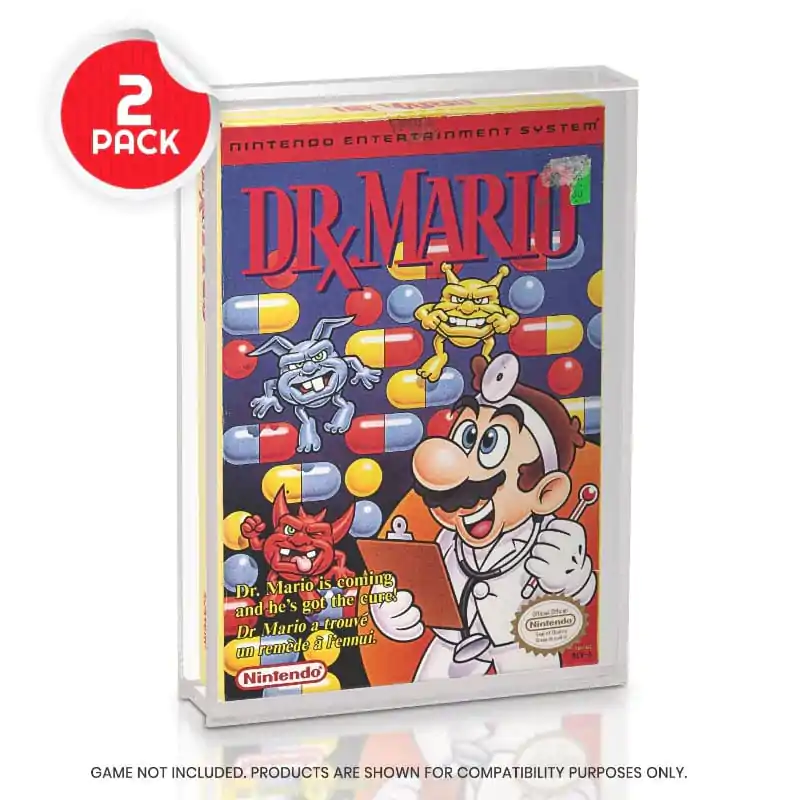 Acrylic Case 2-Pack for NES Games product photo