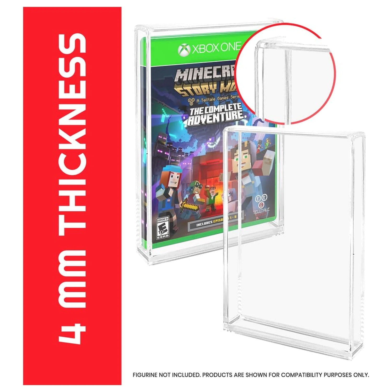 Acrylic Case 2-Pack for PS3/PS4/Blu-Ray/XBOX One product photo