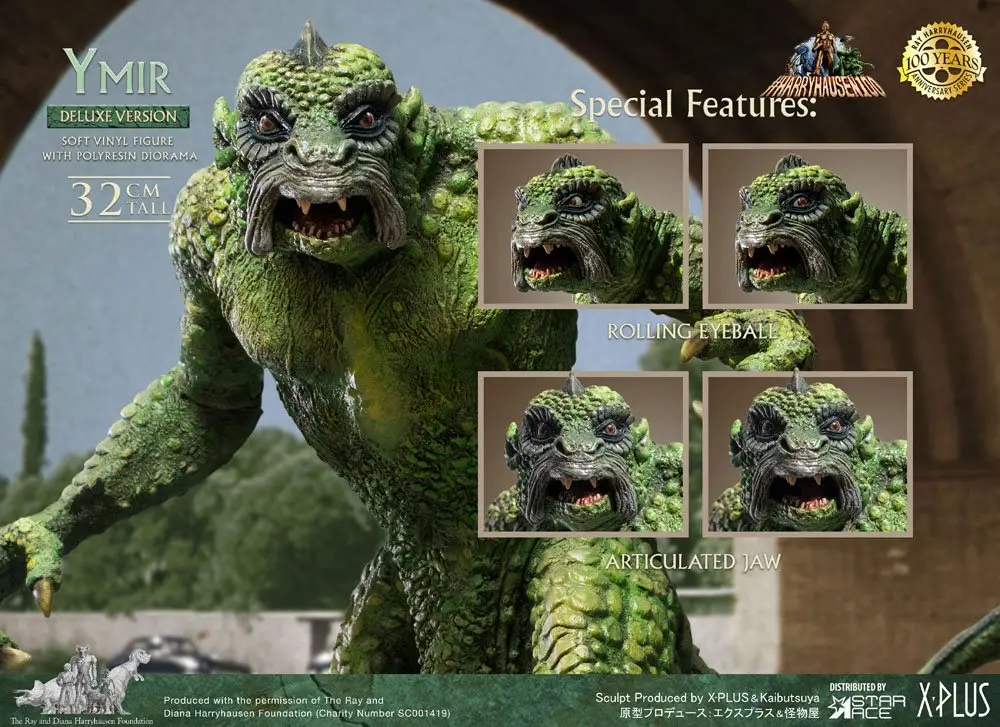 20 Million Miles to Earth Soft Vinyl Statue Ray Harryhausens Ymir Deluxe Version 32 cm product photo