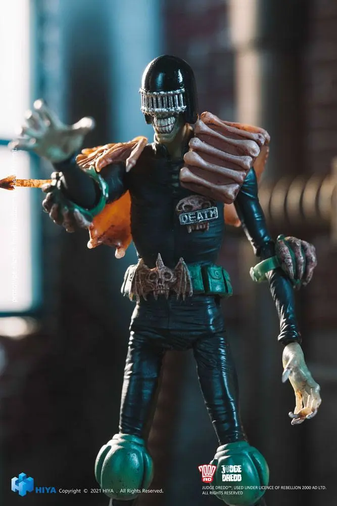 2000 AD Exquisite Mini Action Figure 1/18 Judge Death 10 cm product photo