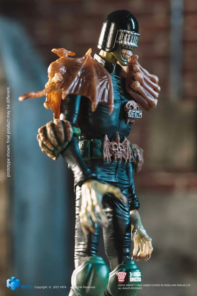 2000 AD Exquisite Mini Action Figure 1/18 Judge Death 10 cm product photo