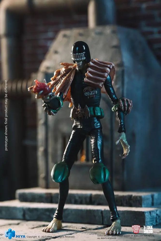 2000 AD Exquisite Mini Action Figure 1/18 Judge Death 10 cm product photo