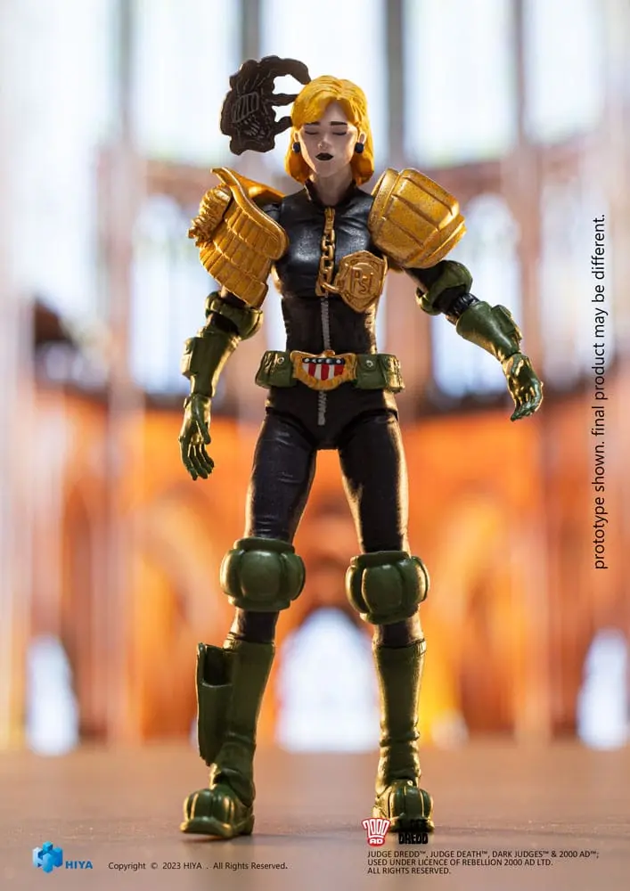 2000 AD Exquisite Mini Action Figure 1/18 Judge Dredd Judge Anderson Hall of Heroes 10 cm termékfotó