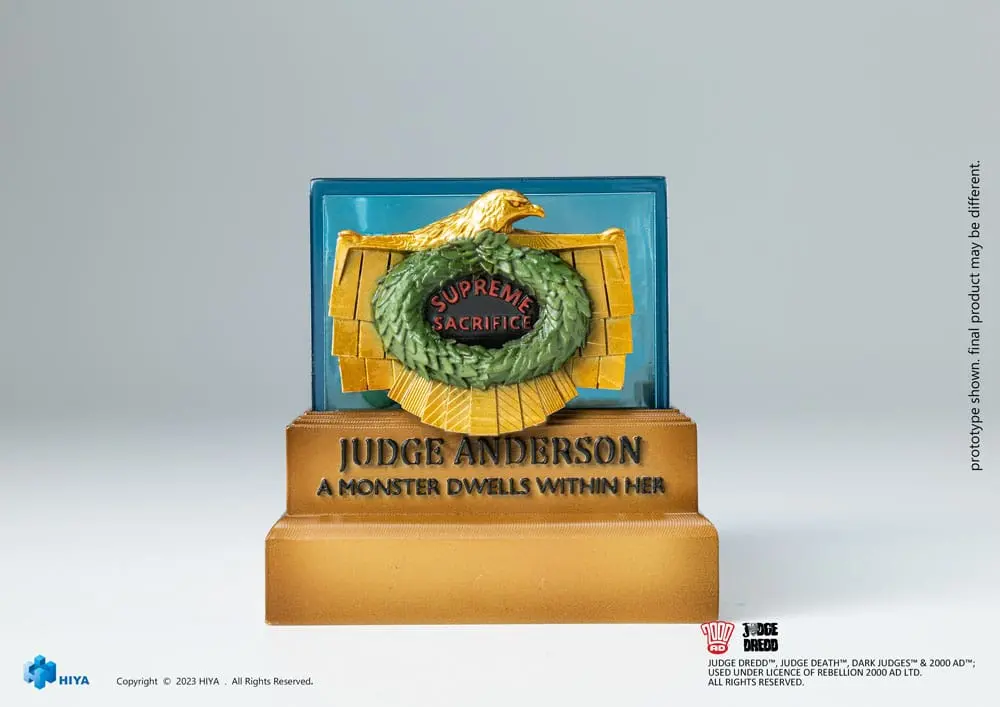 2000 AD Exquisite Mini Action Figure 1/18 Judge Dredd Judge Anderson Hall of Heroes 10 cm termékfotó