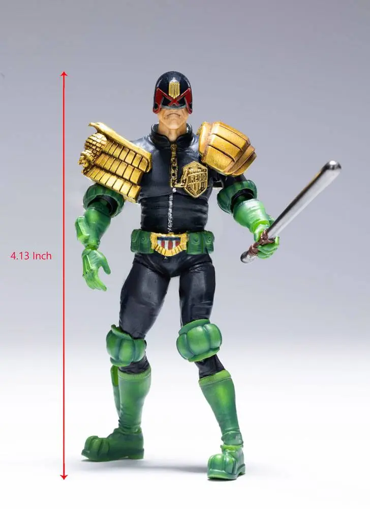2000 AD Exquisite Mini Action Figure 1/18 Judge Dredd 10 cm product photo
