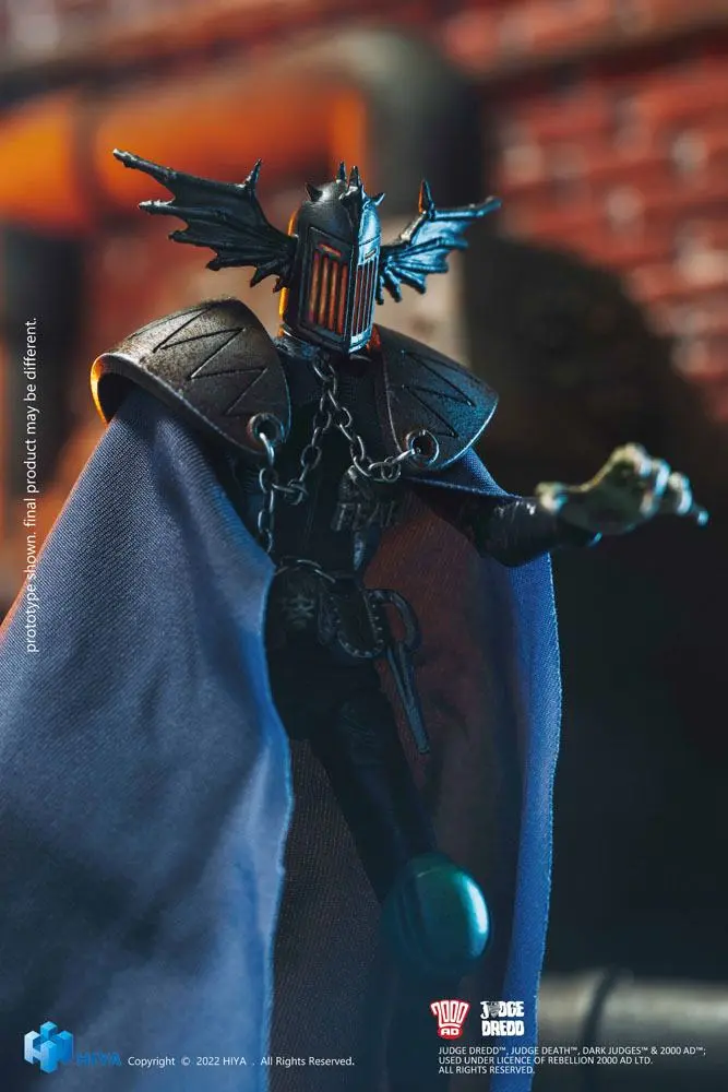 2000 AD Exquisite Mini Action Figure 1/18 Judge Fear 10 cm product photo
