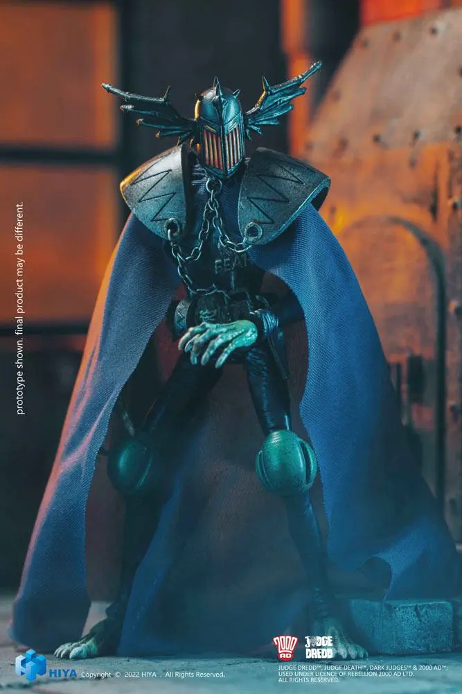 2000 AD Exquisite Mini Action Figure 1/18 Judge Fear 10 cm product photo