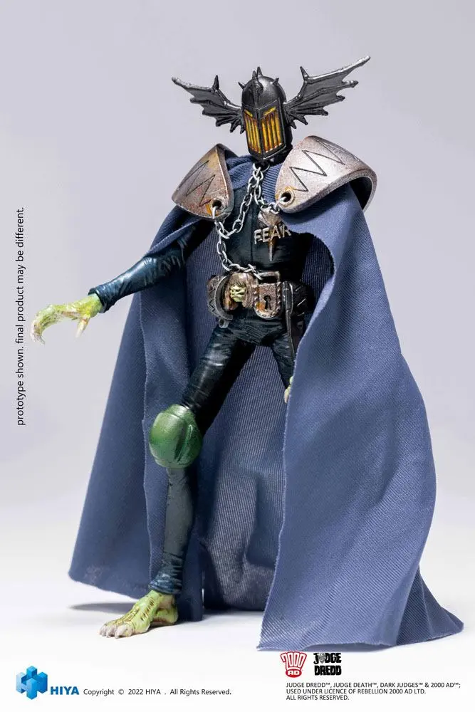 2000 AD Exquisite Mini Action Figure 1/18 Judge Fear 10 cm product photo