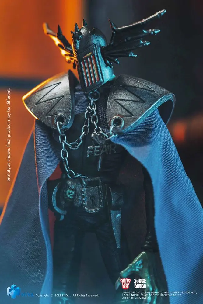 2000 AD Exquisite Mini Action Figure 1/18 Judge Fear 10 cm product photo