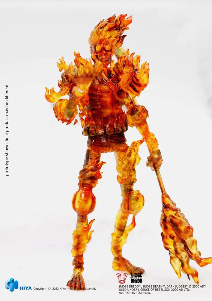 2000 AD Exquisite Mini Action Figure 1/18 Judge Fire 11 cm product photo