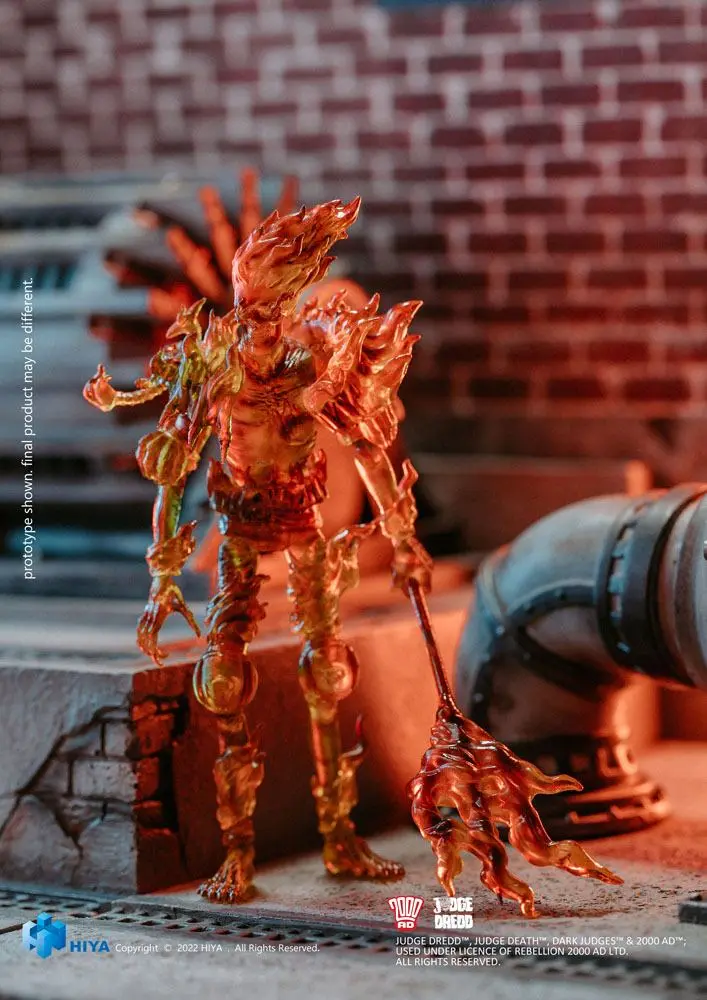 2000 AD Exquisite Mini Action Figure 1/18 Judge Fire 11 cm product photo