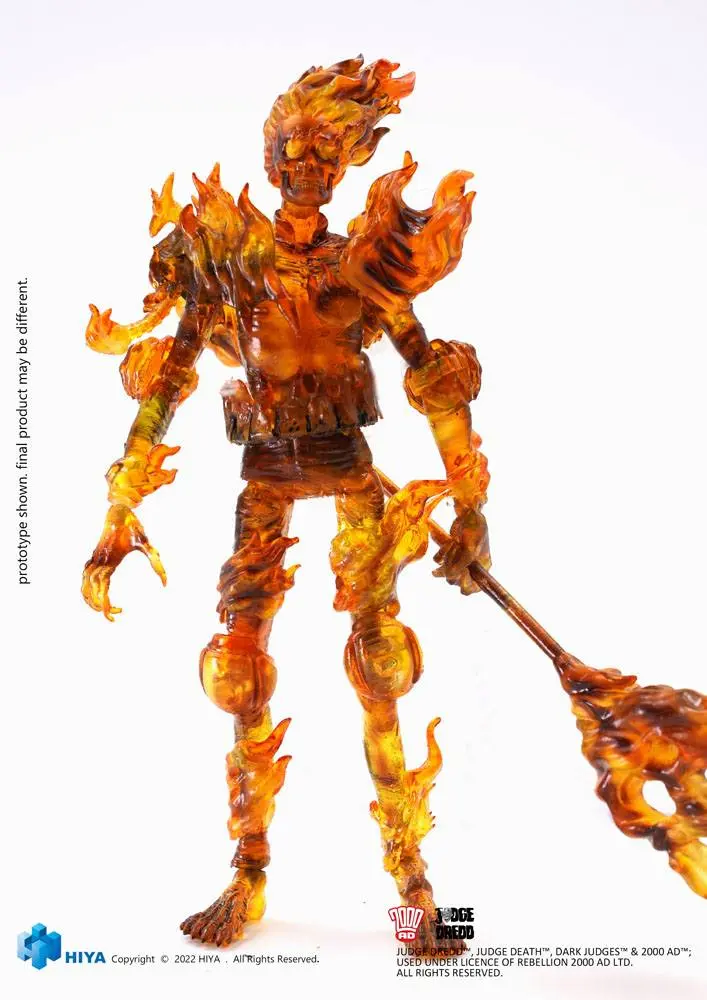 2000 AD Exquisite Mini Action Figure 1/18 Judge Fire 11 cm product photo