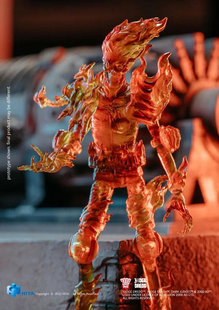 2000 AD Exquisite Mini Action Figure 1/18 Judge Fire 11 cm product photo