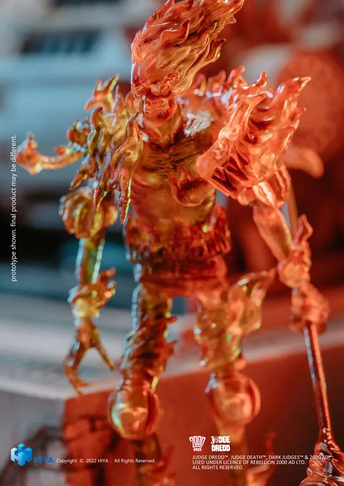 2000 AD Exquisite Mini Action Figure 1/18 Judge Fire 11 cm product photo