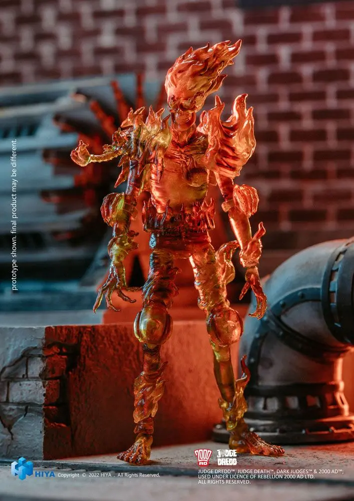 2000 AD Exquisite Mini Action Figure 1/18 Judge Fire 11 cm product photo