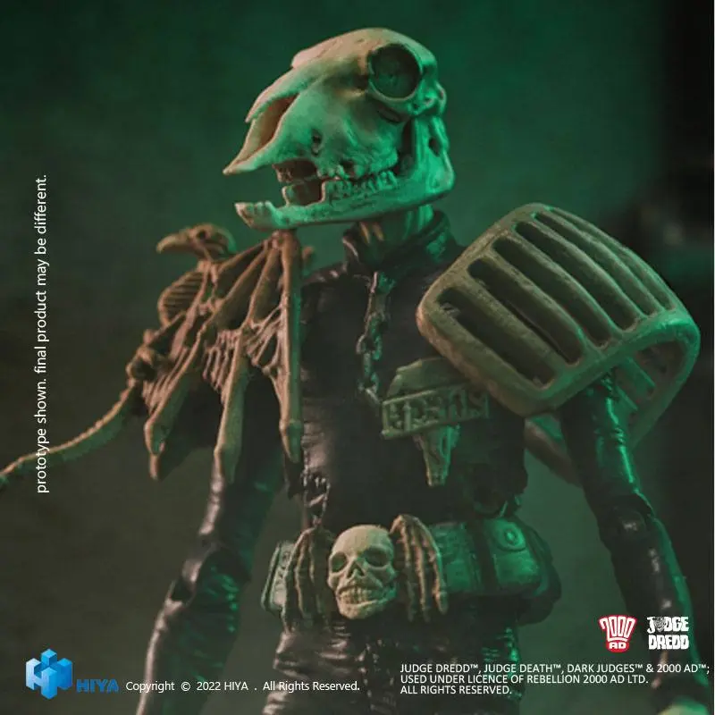 2000 AD Exquisite Mini Action Figure 1/18 Judge Mortis 11 cm product photo