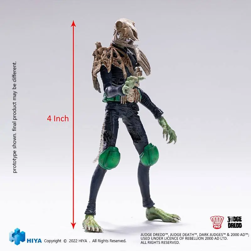 2000 AD Exquisite Mini Action Figure 1/18 Judge Mortis 11 cm product photo