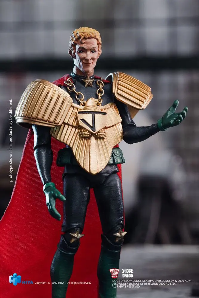 2000 AD Exquisite Mini Action Figure 1/18 Chief Judge Caligula 10 cm product photo