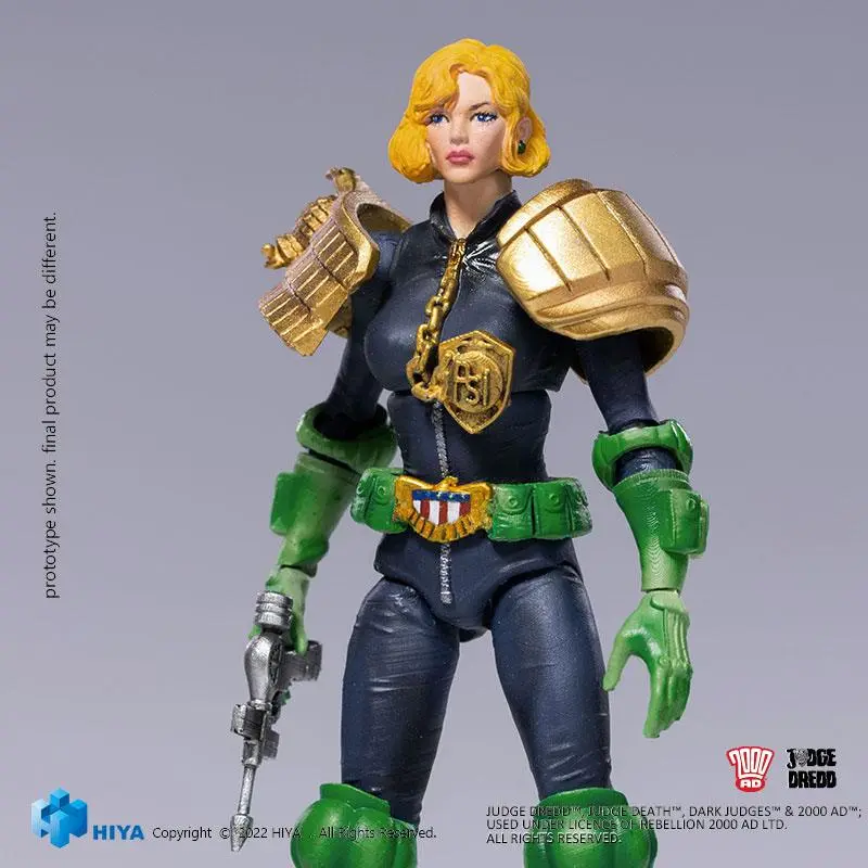 2000 AD Exquisite Mini Action Figure 1/18 Judge Anderson 10 cm product photo