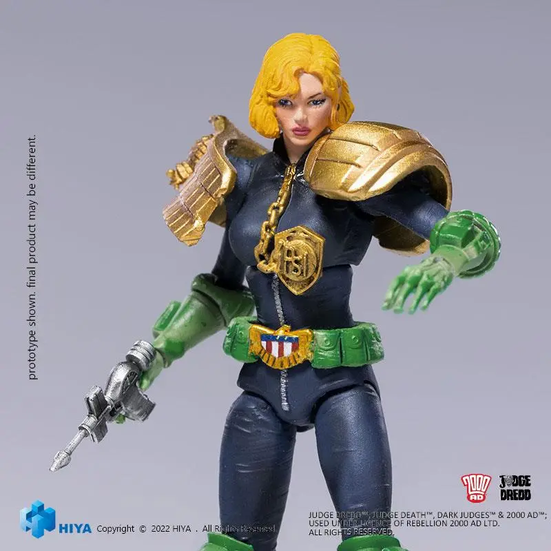 2000 AD Exquisite Mini Action Figure 1/18 Judge Anderson 10 cm product photo