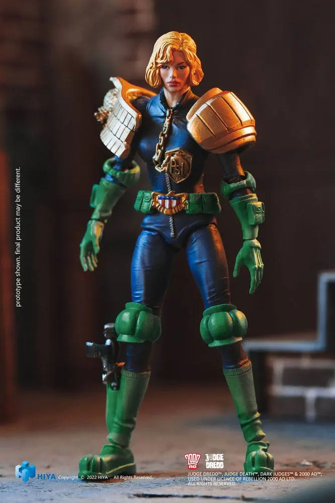2000 AD Exquisite Mini Action Figure 1/18 Judge Anderson 10 cm product photo