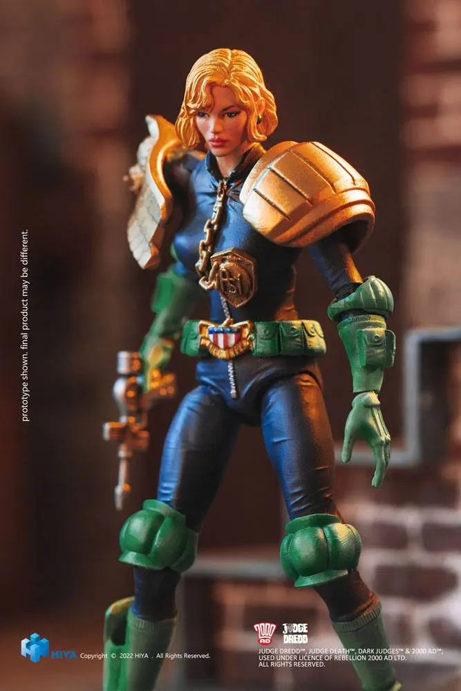 2000 AD Exquisite Mini Action Figure 1/18 Judge Anderson 10 cm product photo